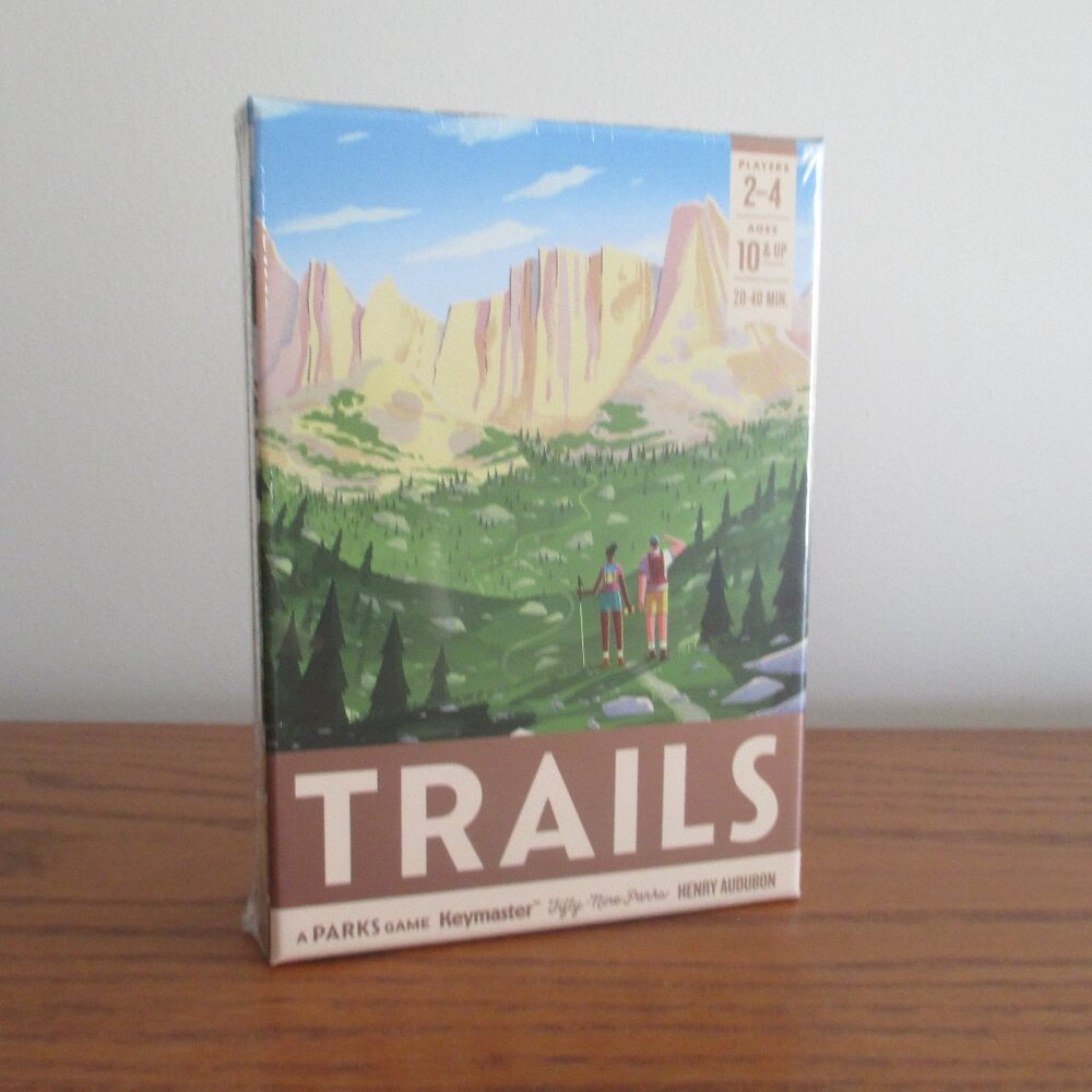 Trails: A Parks Game US landmarks and National Parks Happy Hiking Brand New NIB